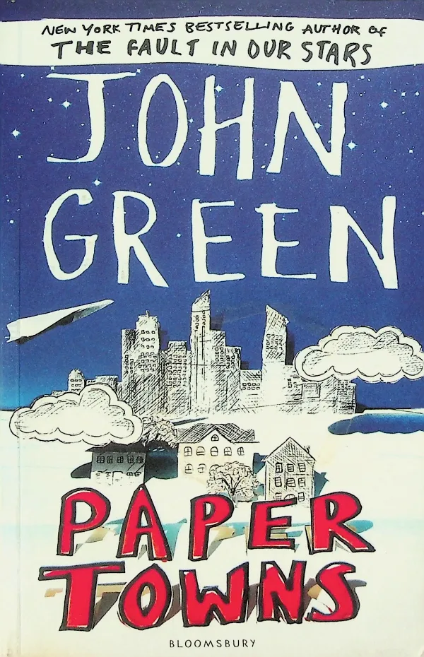 Paper Towns, coperta față
