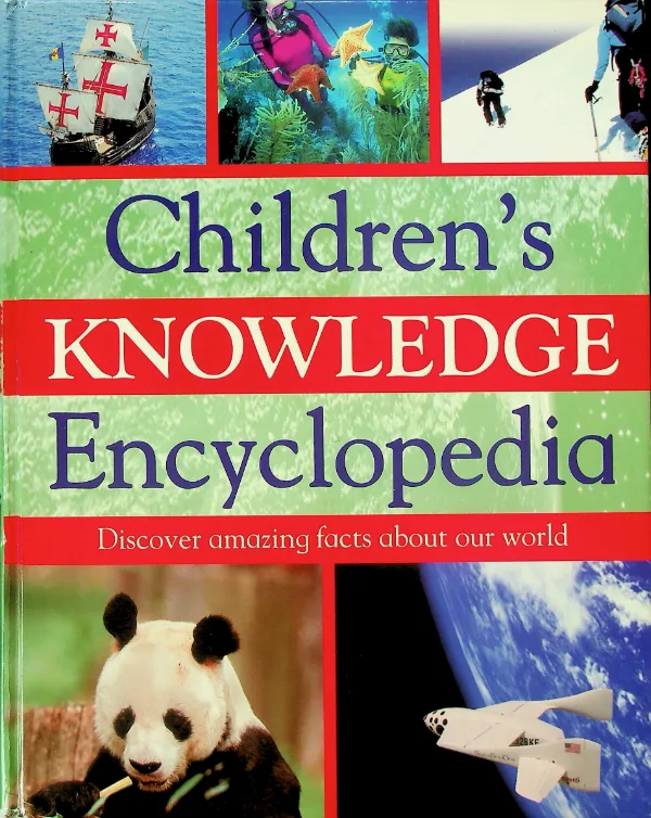 Children's Knowledge Encyclopedia, coperta față