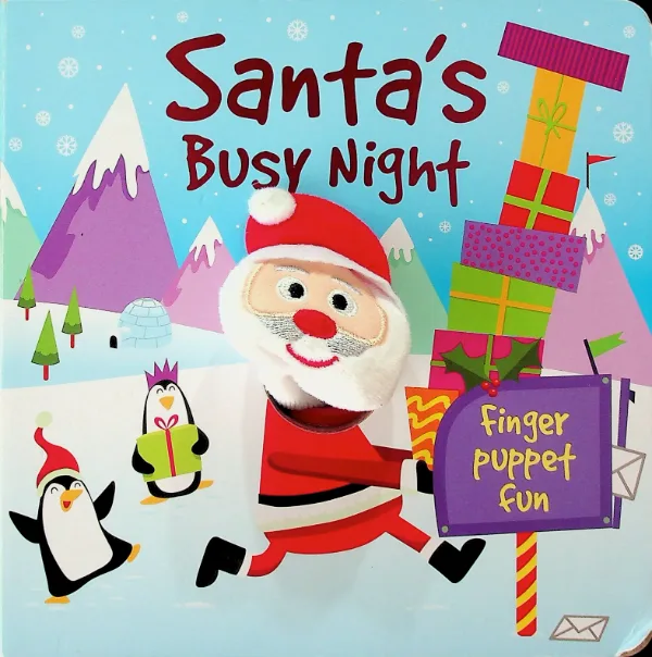 Santa's Busy Night, coperta față