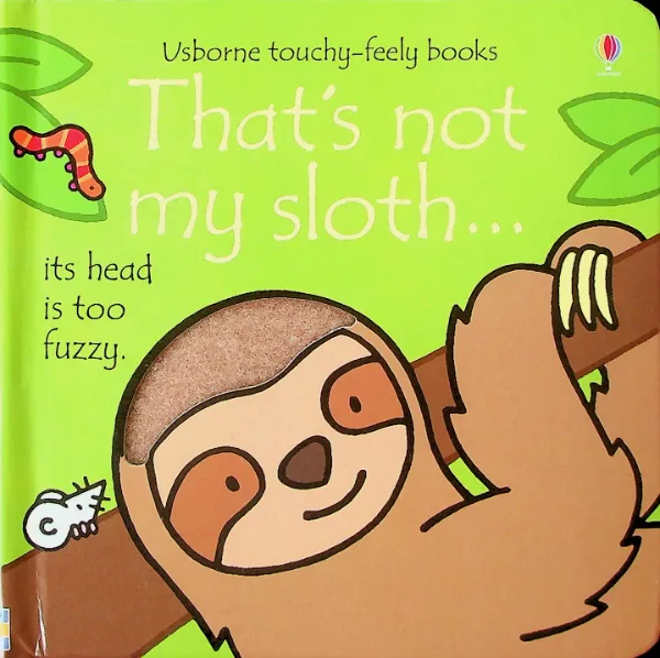 That's Not My Sloth..., coperta față