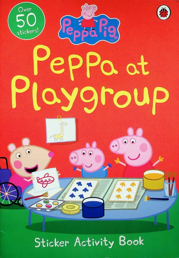 Peppa at Playgroup, coperta față