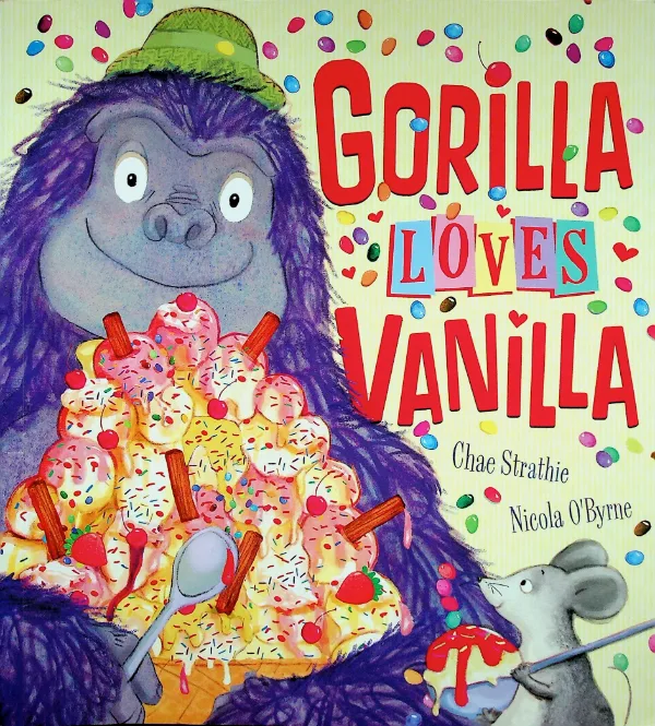 Gorilla Loves Vanilla, coperta față