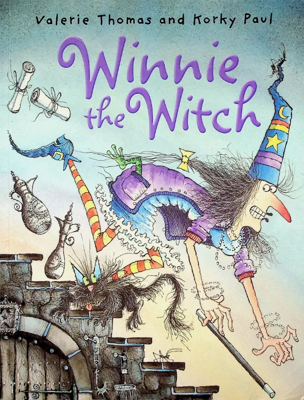 Winnie the Witch, coperta față