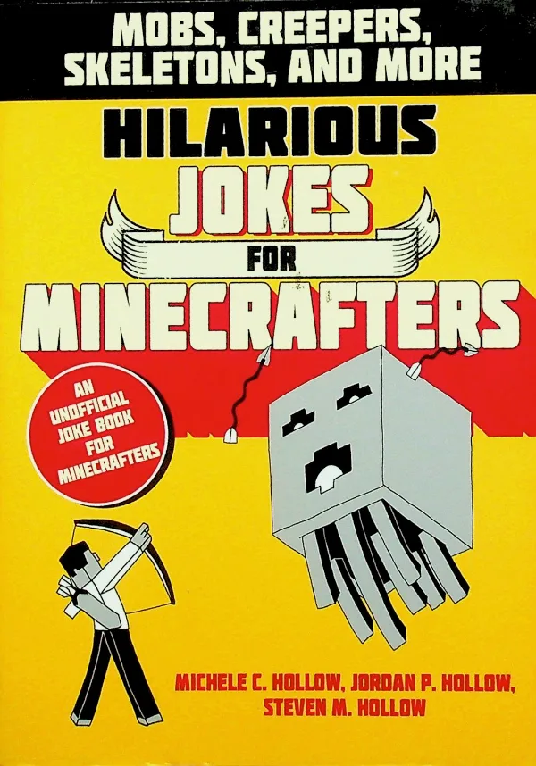 Hilarious Jokes for Minecrafters, coperta față