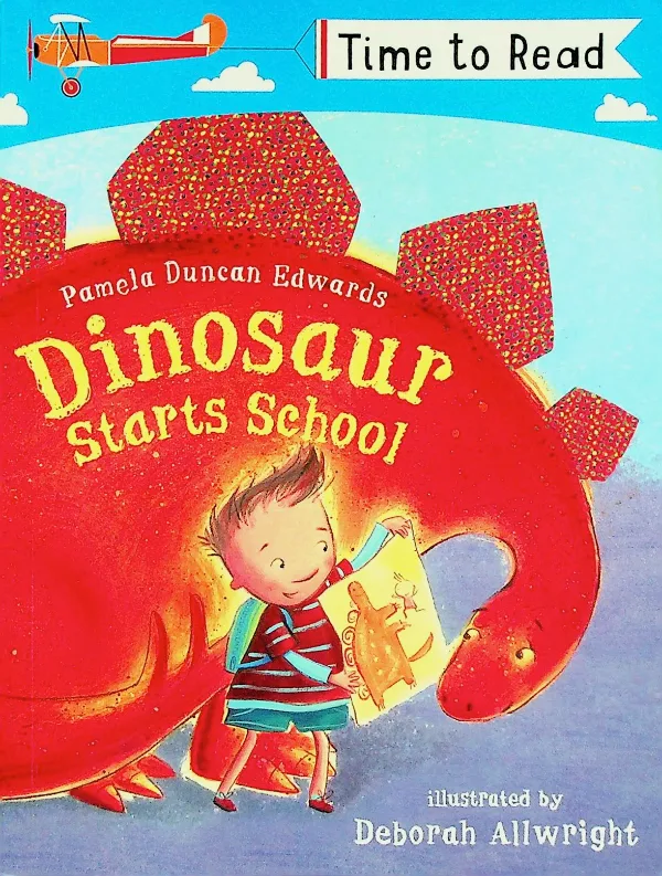 Dinosaur Starts School, coperta față