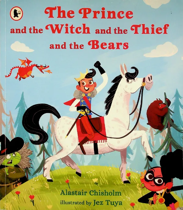 The Prince and the Witch and the Thief and the Bears, coperta față