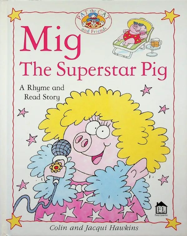 Mig the Superstar Pig, coperta față