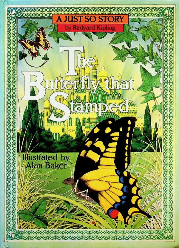 The Butterfly That Stamped, coperta față