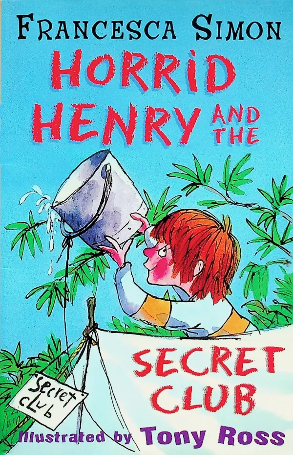 Horrid Henry and the Secret Club, coperta față