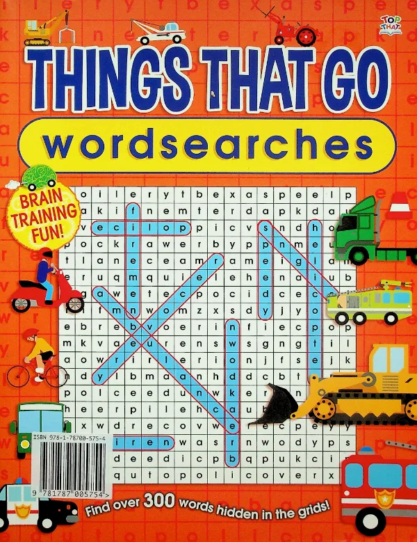 Things That Go Wordsearches