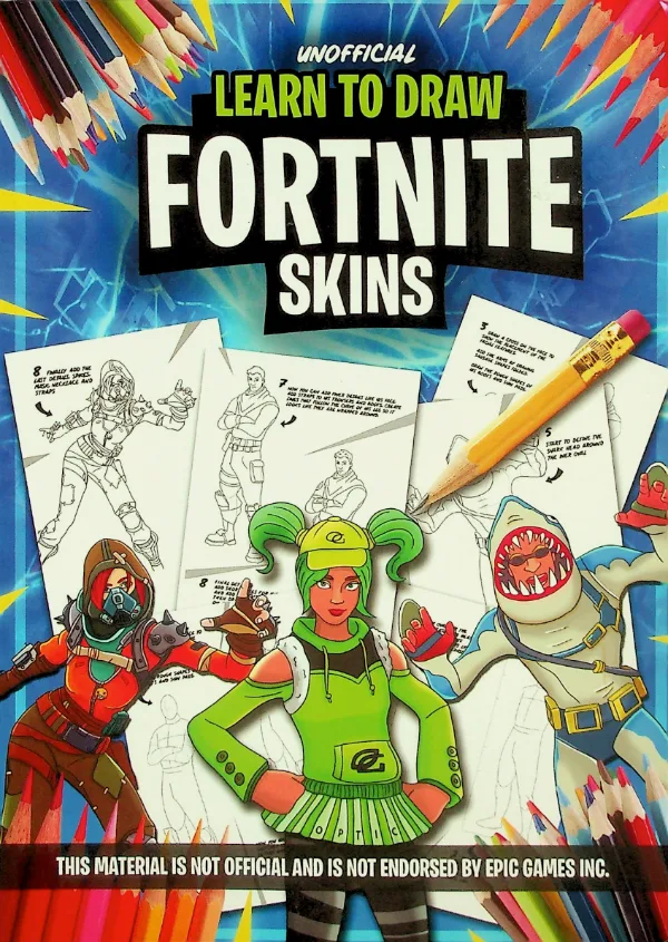 Unofficial Learn to Draw Fortnite Skins