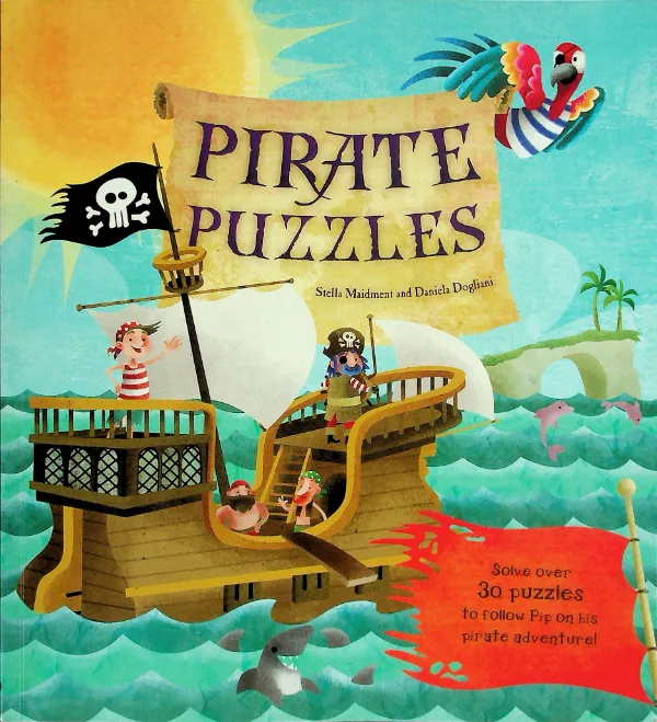 Pirate Puzzles, coperta față