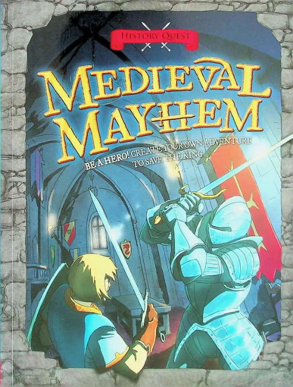 Medieval Mayhem, coperta față
