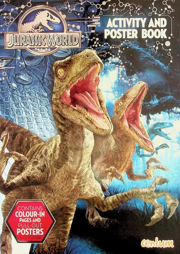 Jurassic World: Activity and Poster Book