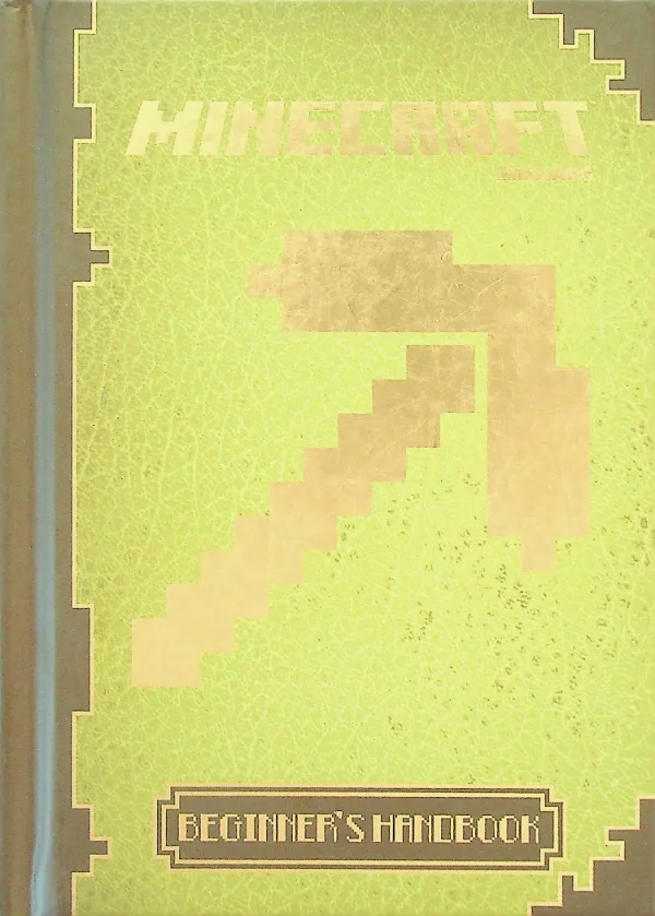Minecraft: Beginner's Handbook, coperta față