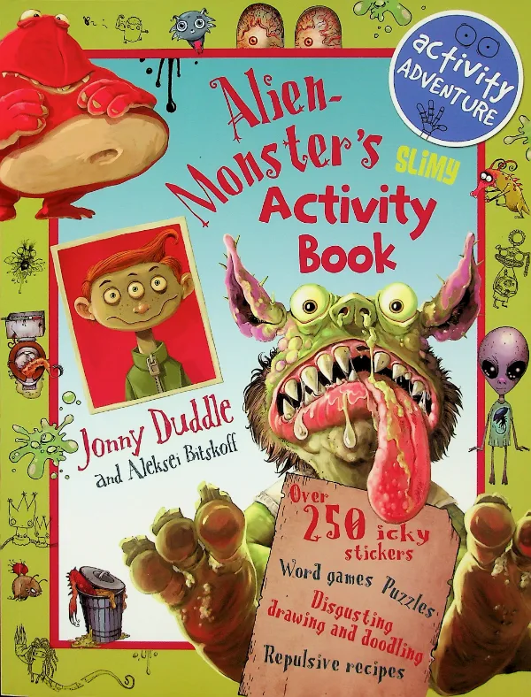 Alien-Monster's Slimy Activity Book