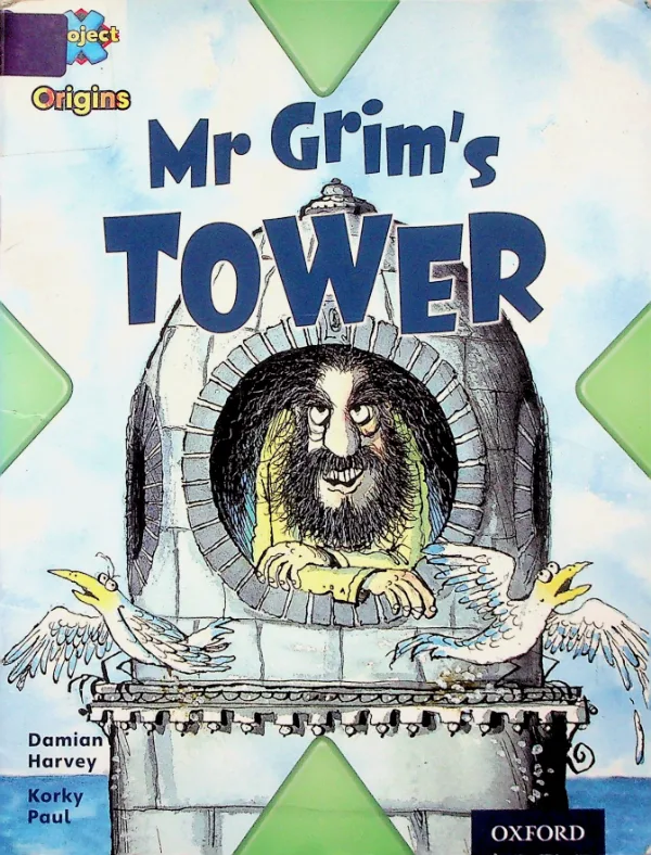 Mr Grim's Tower, coperta față